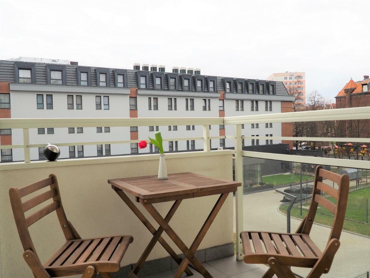 Apartament 3 Pokoje, Parking, Balkon - Gdansk Centrum Екстер'єр фото